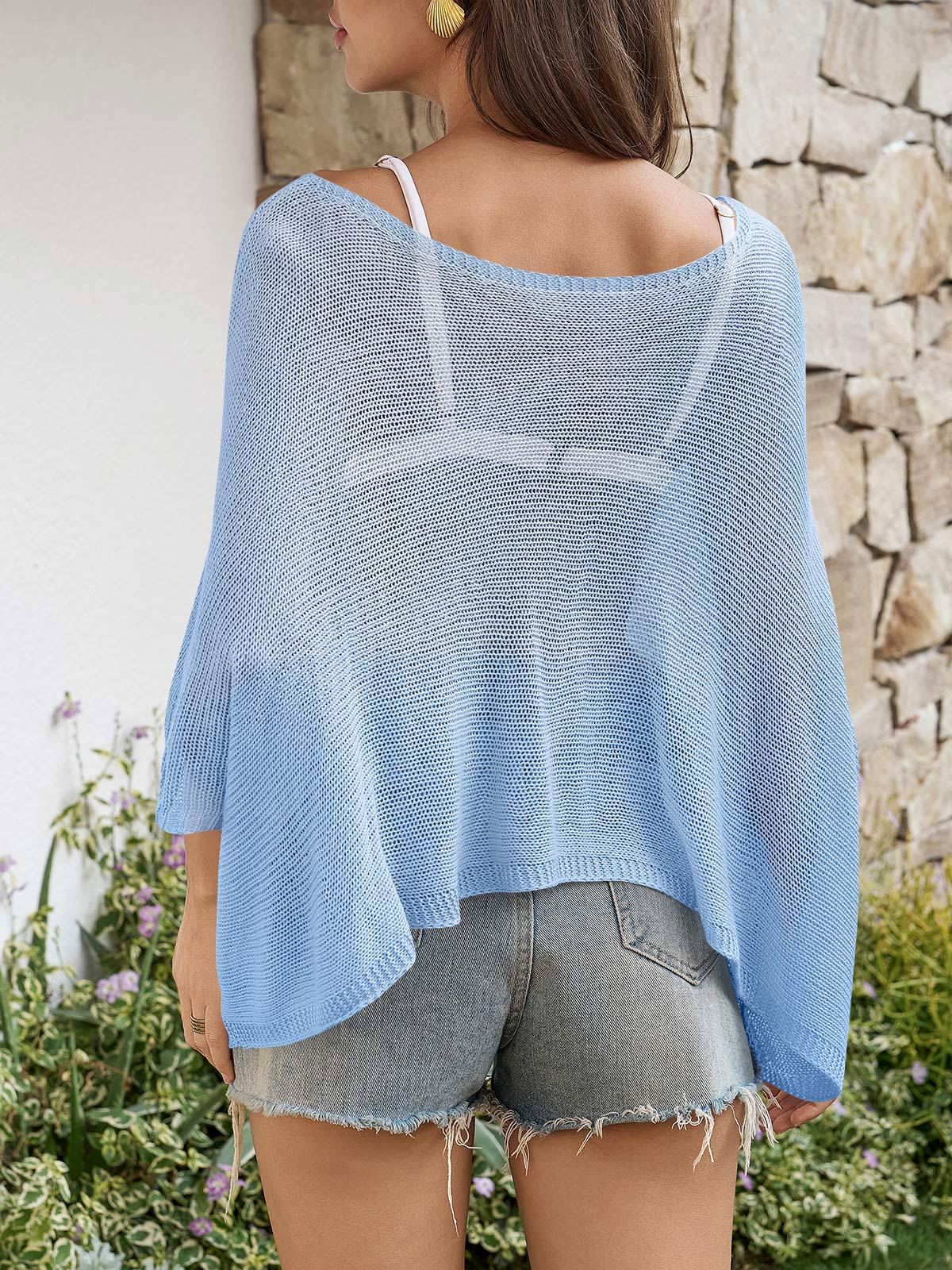 usvara Womens Batwing Oversized Beach Cover Up