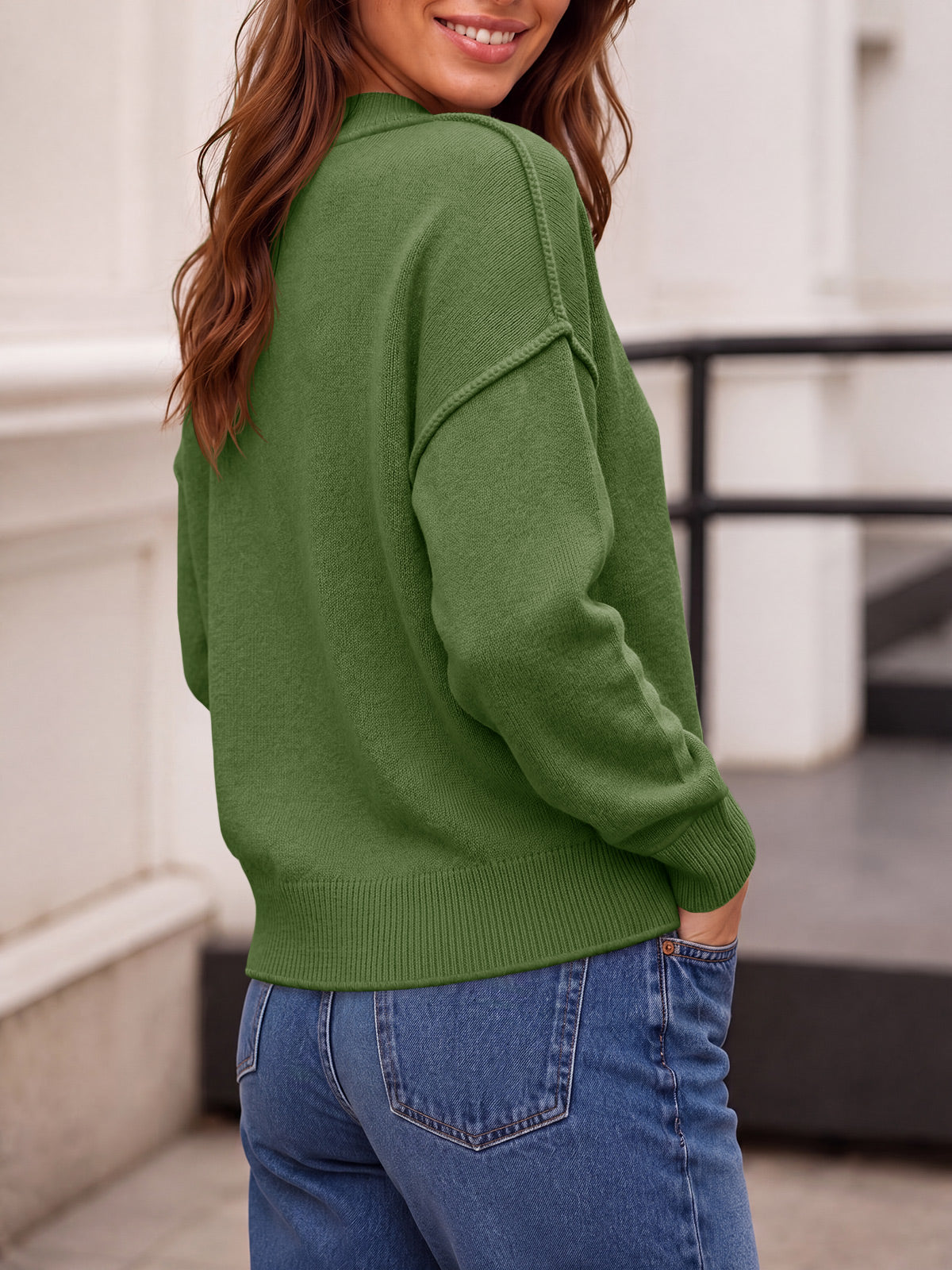 usvara Womens Cropped Knit Tops
