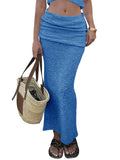 usvara Womens Beach Cover Up Maxi Skirt