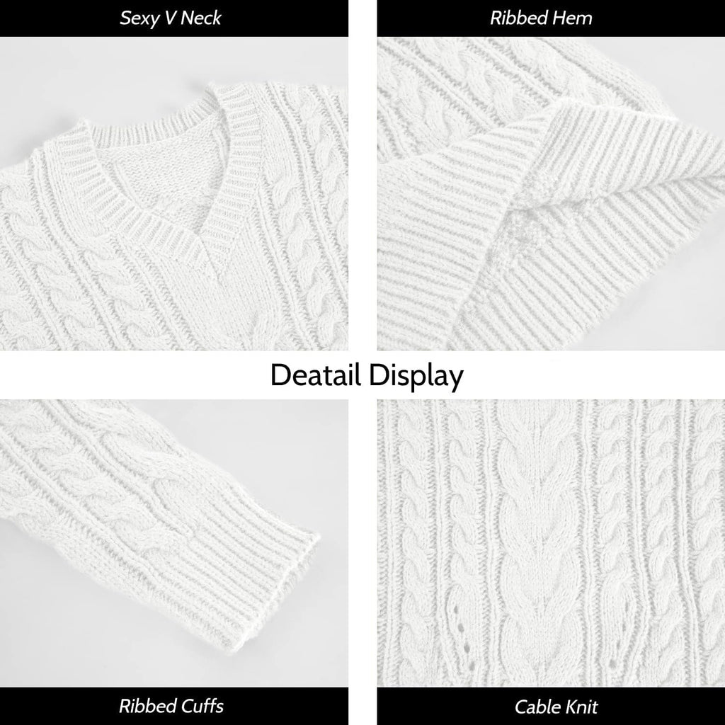 usvara Womens Plus Size Sweater