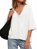 usvara Womens Batwing Half Sleeve Oversized Cardigans
