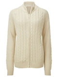 usvara Women Cable Knit Cardigan