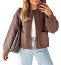 usvara Womens Casual Knit Button Up Cardigans