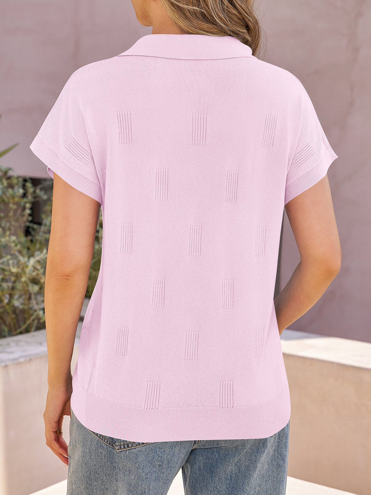 usvara Womens Cap Sleeve V Neck Shirt