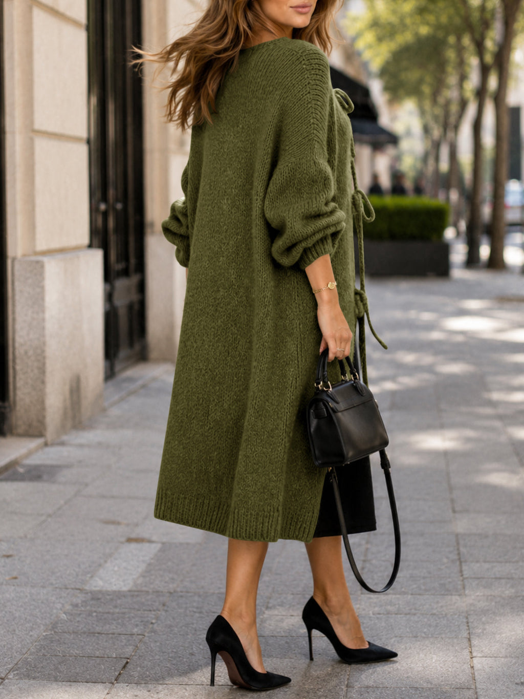 usvara Women Oversized Fall Long Cardigan