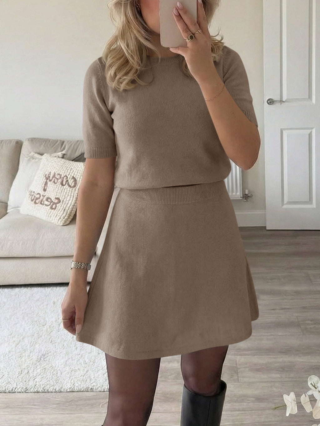 usvara Womens 2 Piece Skirt Set