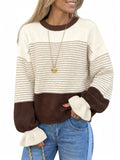 usvara Women Ruffle Sleeve Sweater