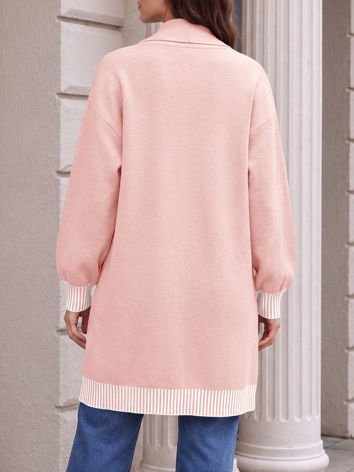 usvara Womens Fall Oversized Cardigan with Pockets