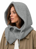 usvara Womens Balaclava Scarf Hats with Strings
