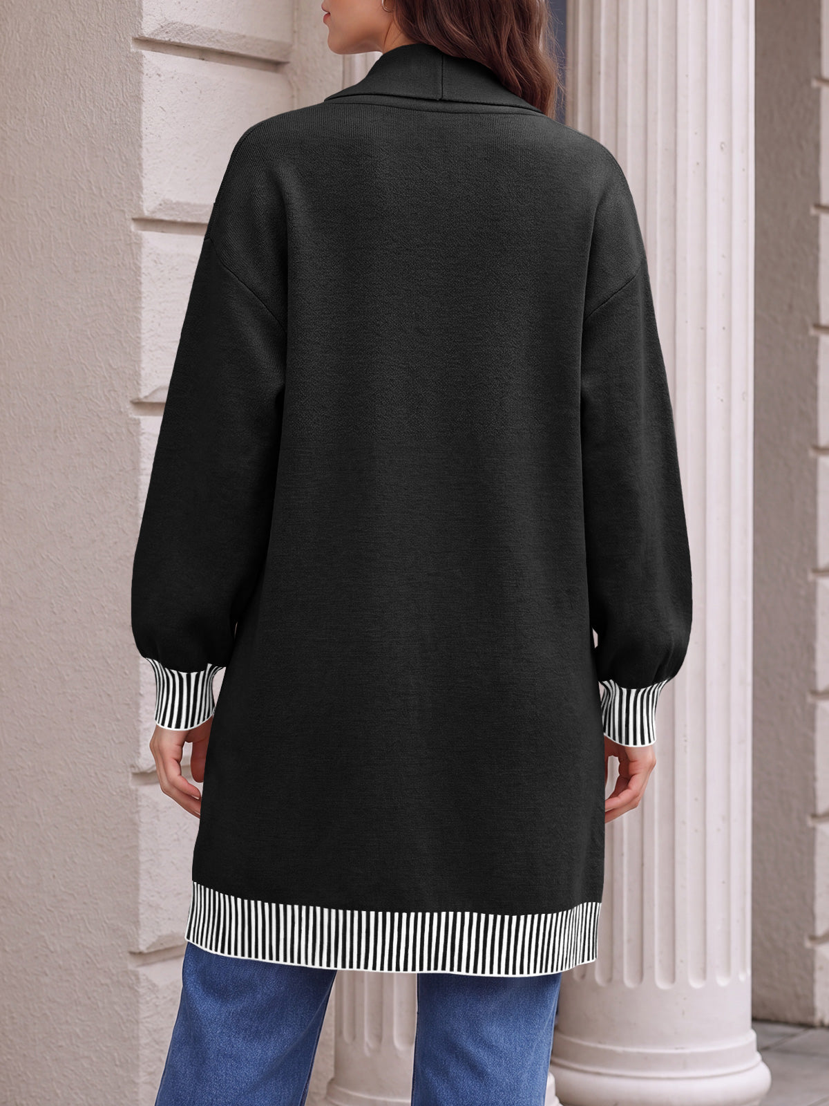 usvara Womens Fall Oversized Cardigan with Pockets