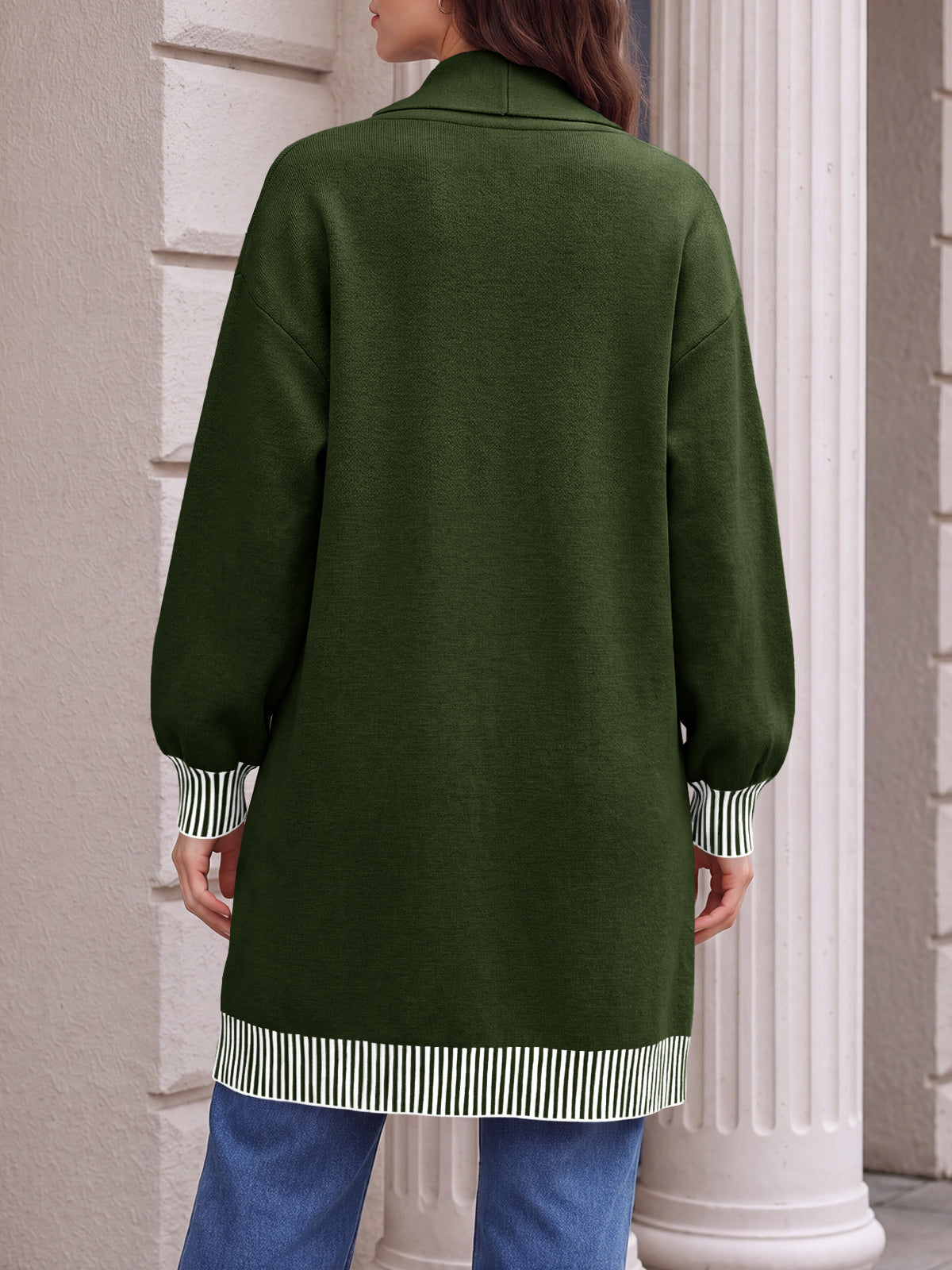 usvara Womens Fall Oversized Cardigan with Pockets