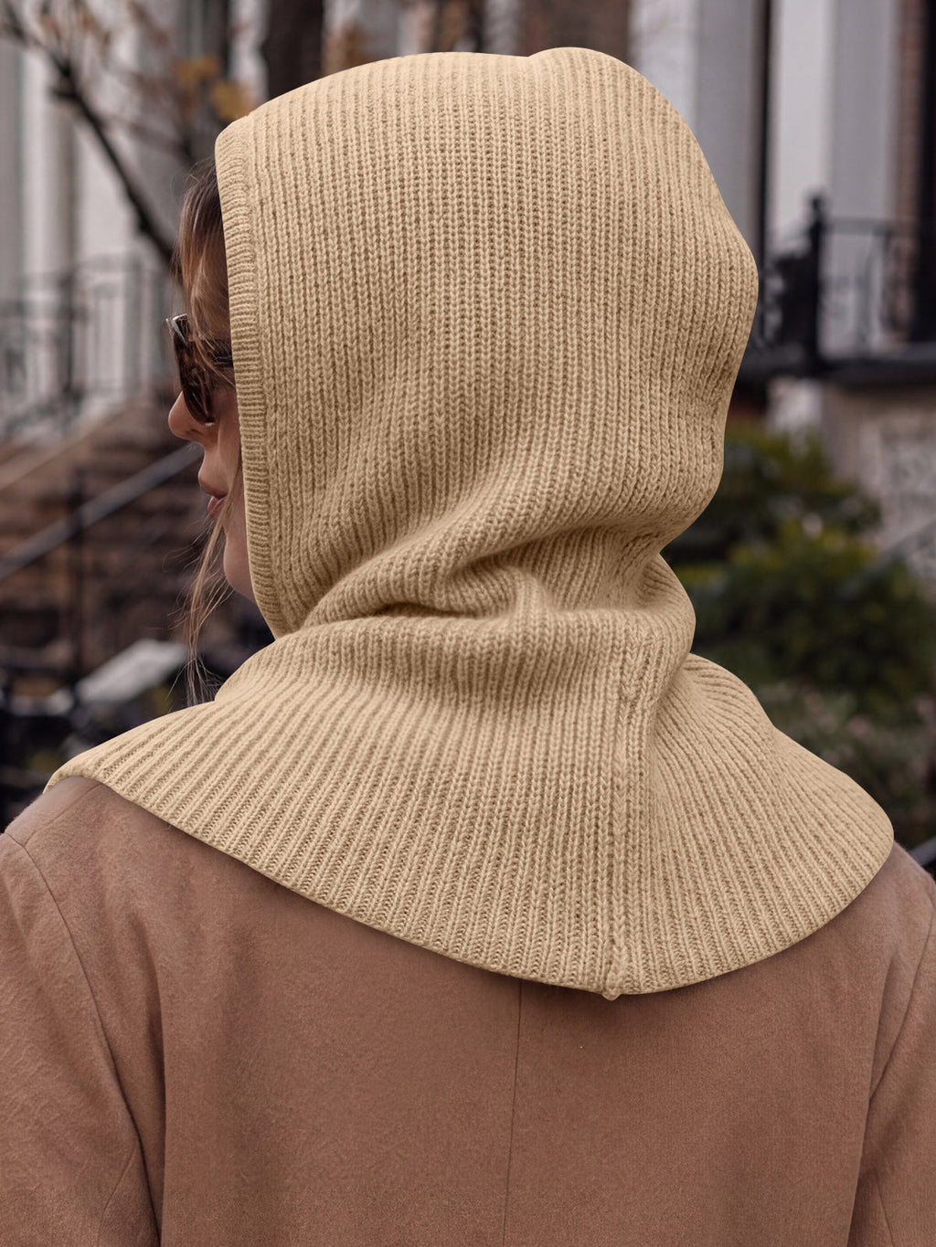 usvara Womens Balaclava Scarf Hats with Strings