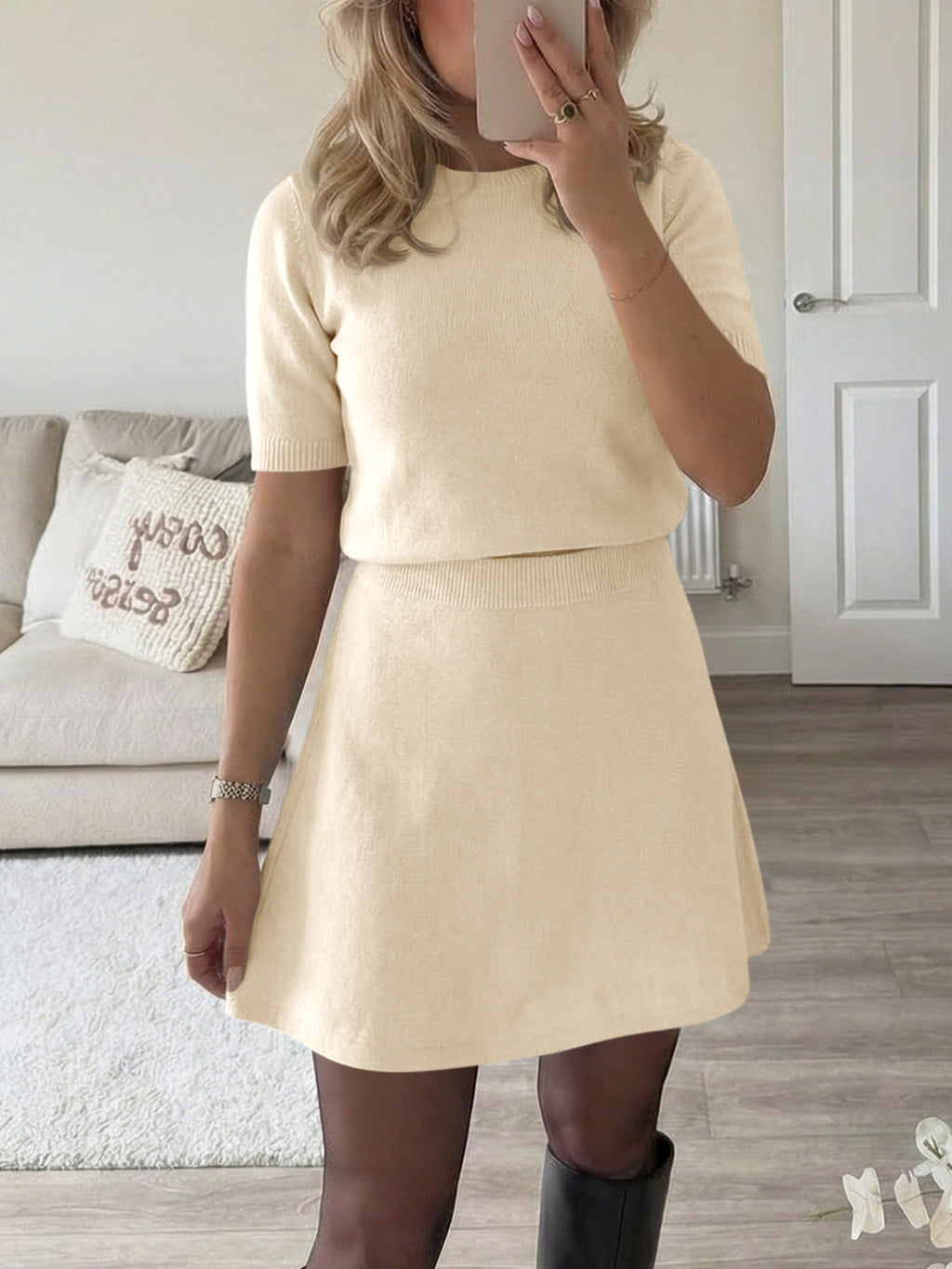 usvara Womens 2 Piece Skirt Set