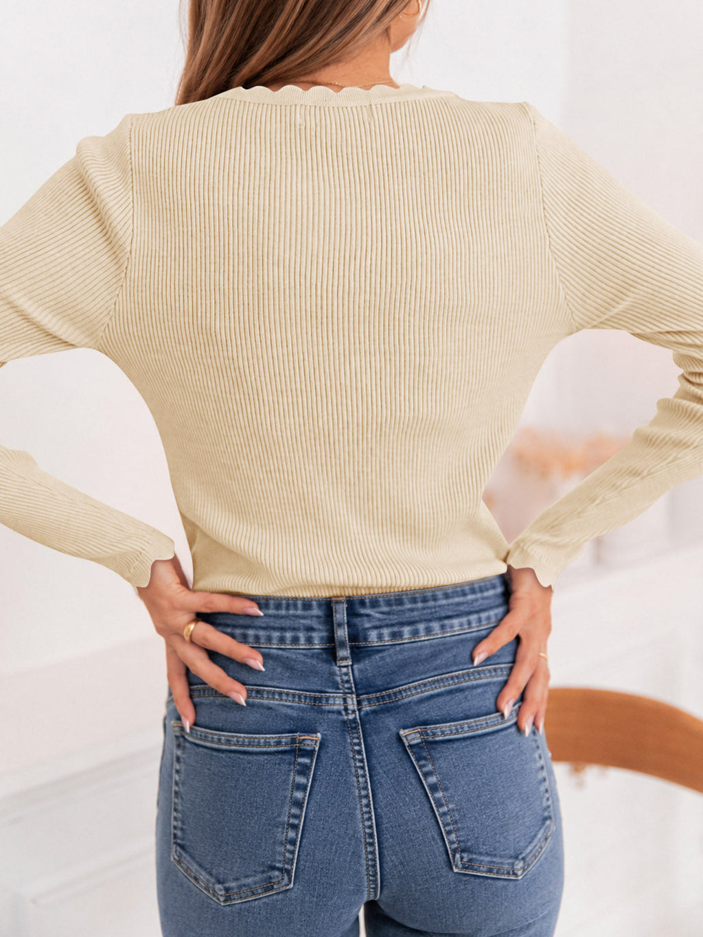 usvara Womens V Neck Slimming Sweaters