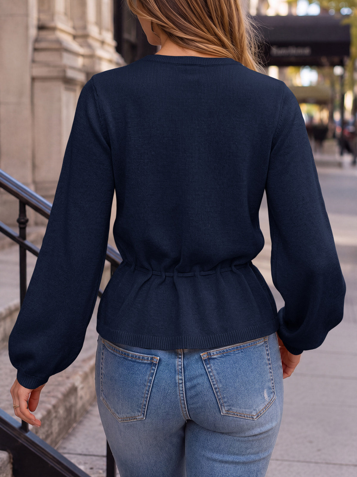 usvara Women Cropped Button Up Cardigan