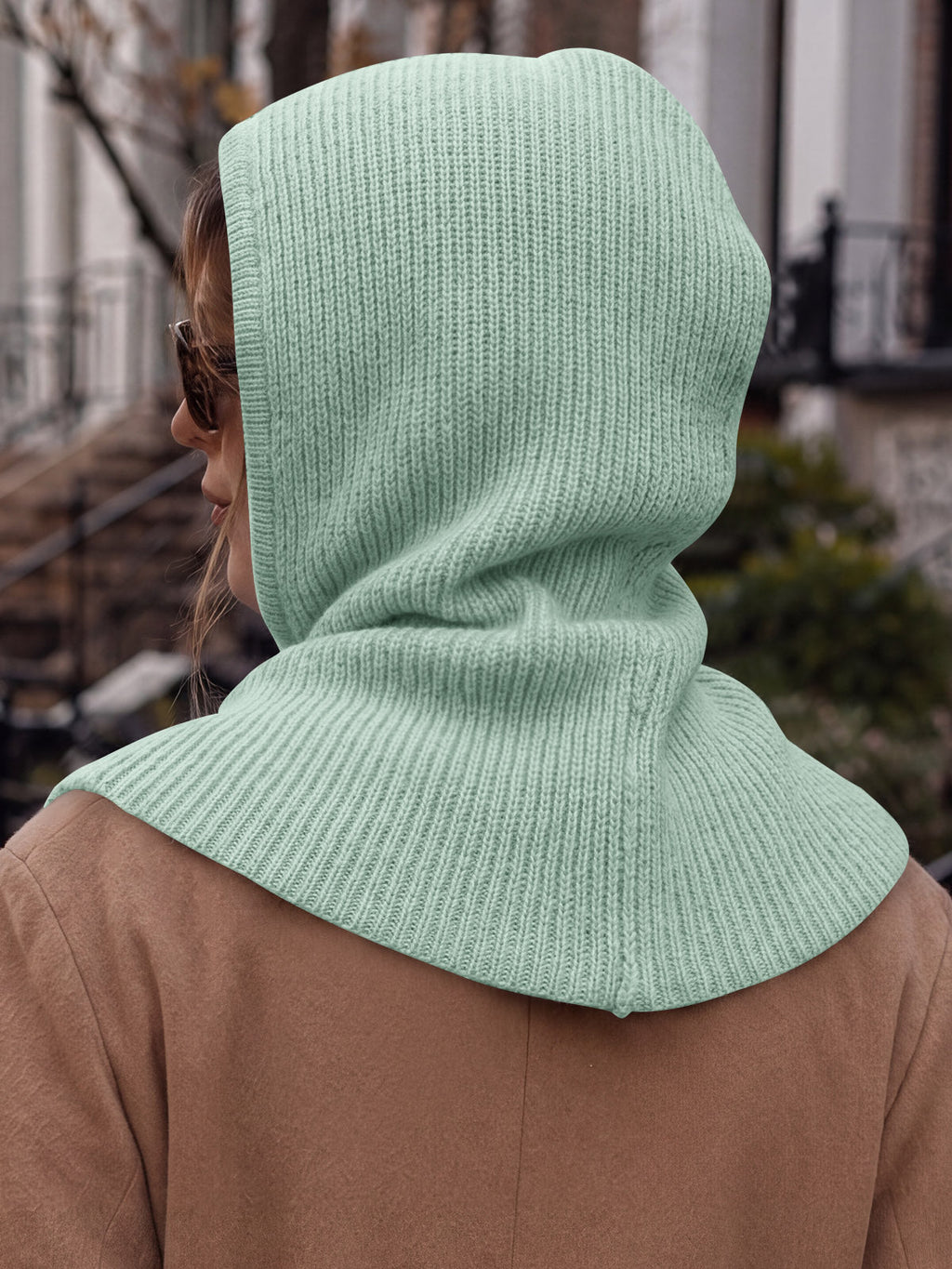 usvara Womens Balaclava Scarf Hats with Strings