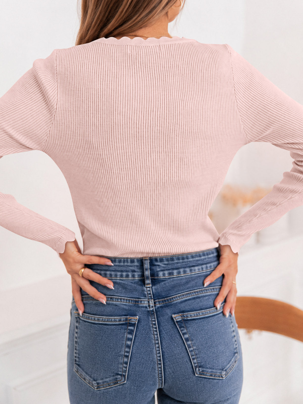 usvara Womens V Neck Slimming Sweaters