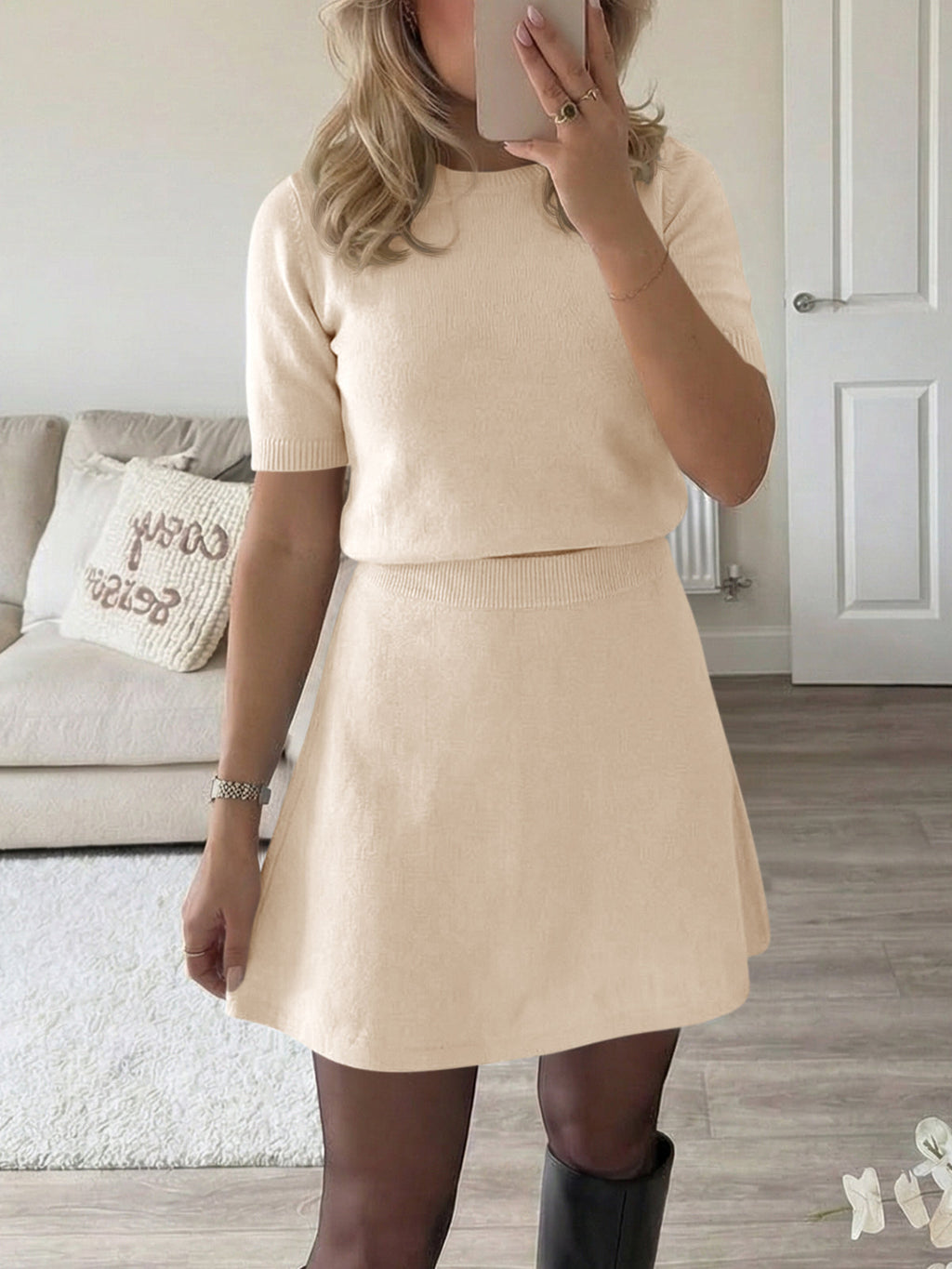 usvara Womens 2 Piece Skirt Set