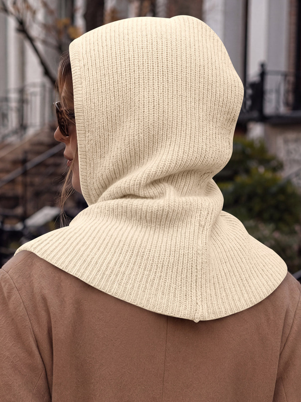 usvara Womens Balaclava Scarf Hats with Strings