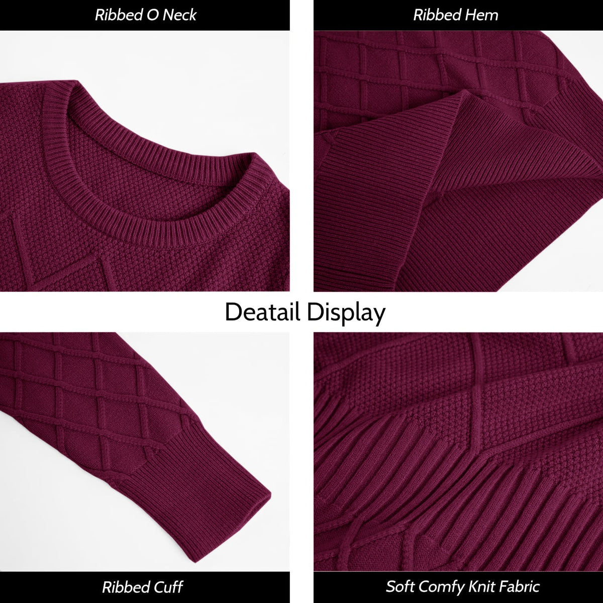usvara Womens Bodycon Mini Sweater Dress